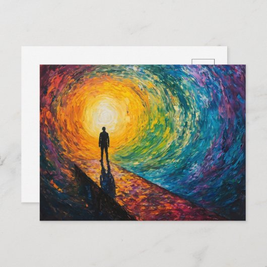 Der Rand der Dimension Postkarte (Vorne/Hinten)