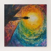 Der Rand der Dimension Puzzle (Horizontal)