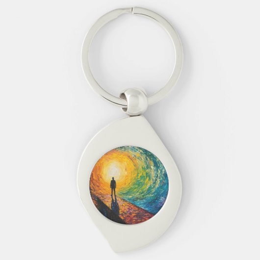 Der Rand der Dimension Schlüsselanhänger (Vorderseite)