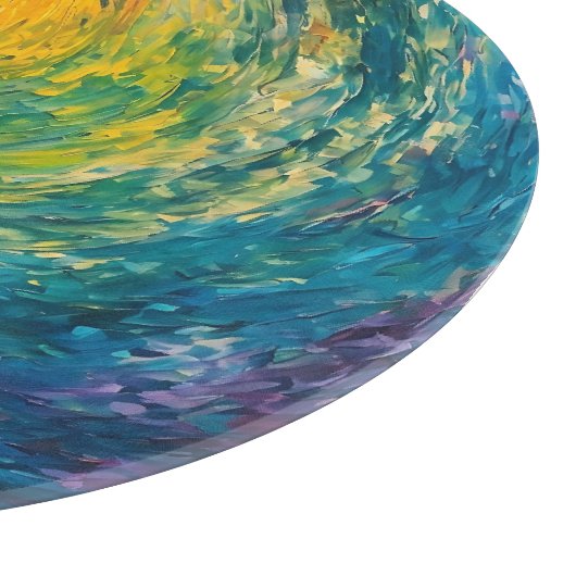 Der Rand der Dimension Schneidebrett (Ecke)