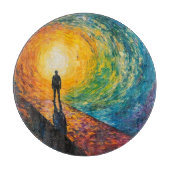 Der Rand der Dimension Schneidebrett (Vorderseite)