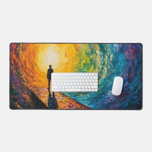 Der Rand der Dimension Schreibtischunterlage (Tastatur & Maus)