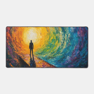 Der Rand der Dimension Schreibtischunterlage