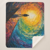 Der Rand der Dimension Sherpadecke (Vorderseite)