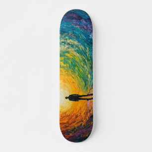 Der Rand der Dimension Skateboard