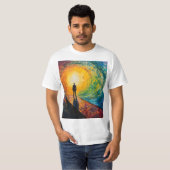 Der Rand der Dimension T-Shirt (Vorne ganz)