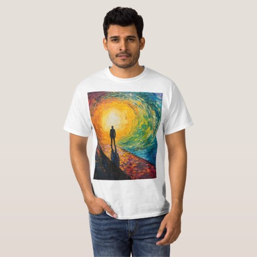 Der Rand der Dimension T-Shirt (Vorne ganz)