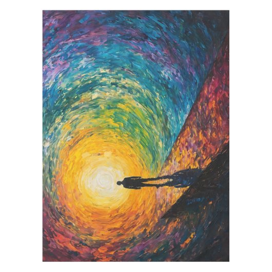 Der Rand der Dimension Tischdecke (Vorderseite)