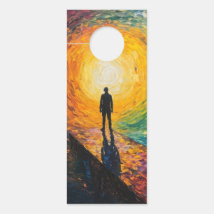 Der Rand der Dimension Türanhänger