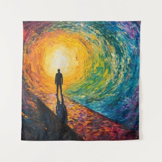 Der Rand der Dimension Wandteppich (Vorderseite)