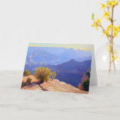 Der Rand der immerwährenden Grußkarte Karte (Gelbe Blume)