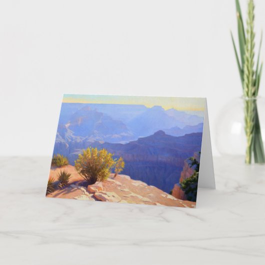 Der Rand der immerwährenden Grußkarte Karte (Vorderseite)