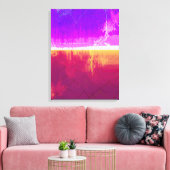 Der Rand der Welt 2014 Leinwanddruck (Insitu (Wohnzimmer))