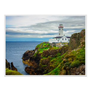 Der "Rand der Welt" am Fanad Head Leuchtturm Poster