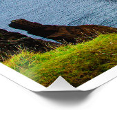 Der "Rand der Welt" am Fanad Head Leuchtturm Poster (Ecke)