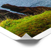 Der "Rand der Welt" am Fanad Head Leuchtturm Poster (Ecke)