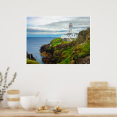 Der "Rand der Welt" am Fanad Head Leuchtturm Poster (Küche)