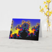 Der Rand des Fraktals: Karte (Gelbe Blume)