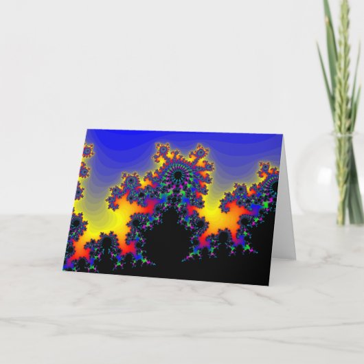 Der Rand des Fraktals: Karte (Vorderseite)