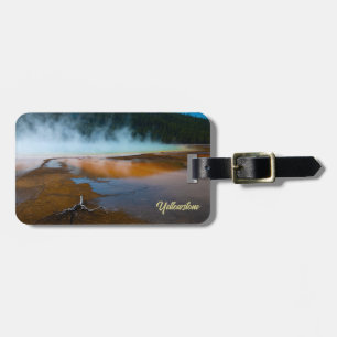 der Rand des Grand Prismatic Spring Yellowstone Gepäckanhänger