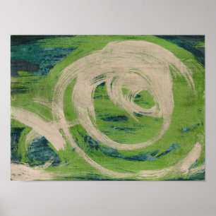 Der Rand des Wassers Poster