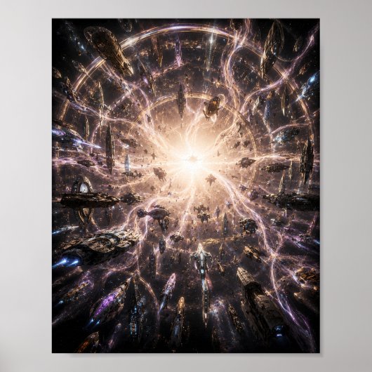 Der Rand jenseits der Schöpfung Poster (Vorne)