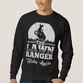 Der Ranger auf dem Rasen fährt wieder Sweatshirt