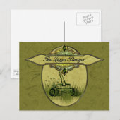 Der Ranger auf dem Rasen Postkarte (Vorne/Hinten)
