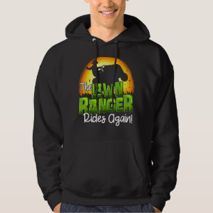 Der Ranger fährt wieder Rasen-Traktor-Mäher Fan Hoodie