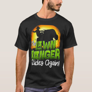 Der Ranger fährt wieder Rasen-Traktor-Mäher Fan T-Shirt