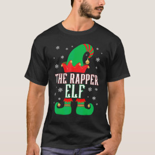 Der Rapper Elf passende Familengruppen-Weihnachtsf T-Shirt