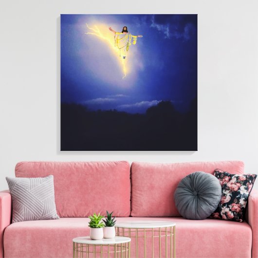 DER RAPTURE-CANVAS-DRUCK LEINWANDDRUCK (Insitu (Wohnzimmer))