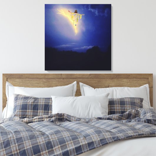 DER RAPTURE-CANVAS-DRUCK LEINWANDDRUCK (Insitu (Schlafzimmer))