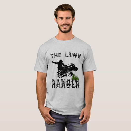 Der Rasen-Förster T-Shirt (Vorne ganz)