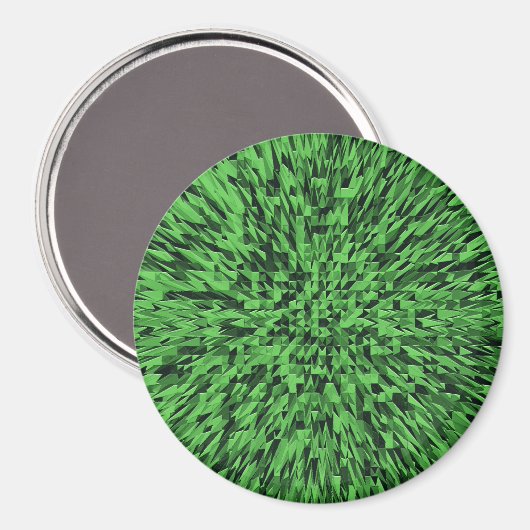 Der Rasen.... Magnet (Vorderseite/Rückseite)