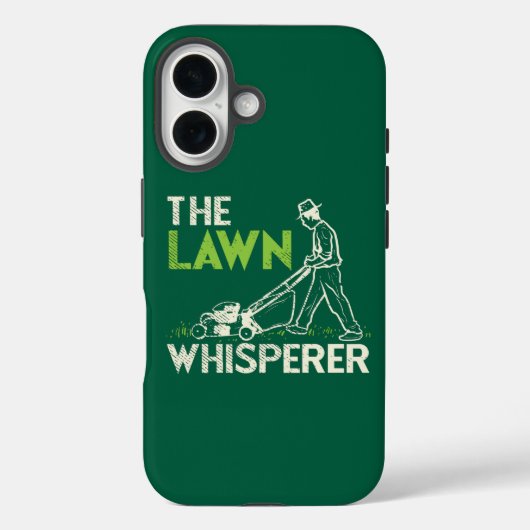 Der Rasenflüsterer Case-Mate iPhone Hülle (Rückseite)