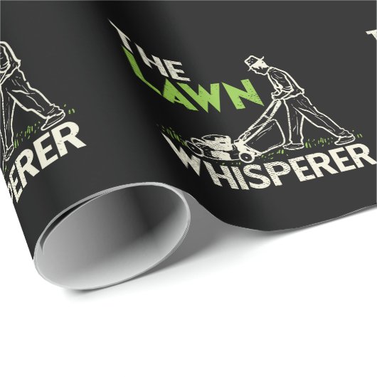 Der Rasenflüsterer Geschenkpapier (Rolleneckpunkt)