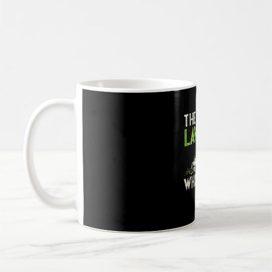 Der Rasenflüsterer Kaffeetasse (Links)