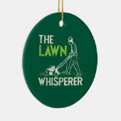 Der Rasenflüsterer Keramik Ornament (Rechts)