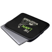Der Rasenflüsterer Laptopschutzhülle (Vorne Knopf)