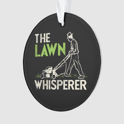 Der Rasenflüsterer Ornament (Vorderseite)