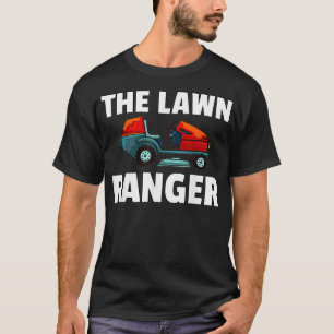 Der Rasenmäher Ranger mäht ein Geschenk von der Ra T-Shirt