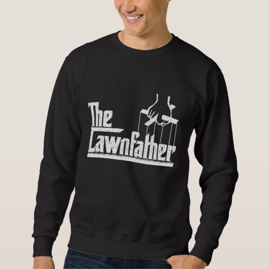 Der Rasenvater - Geschenk zum Rasenmähen Sweatshirt (Vorderseite)