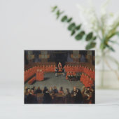 Der Rat der Malinen Postkarte (Stehend Vorderseite)