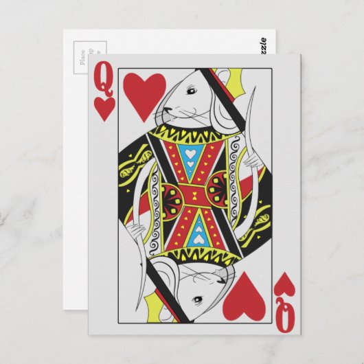 Der Rat des Herzens Postkarte (Vorne/Hinten)