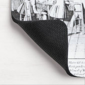 Der Rat des Krieges im Jahre 1756 Mousepad (Ecke)