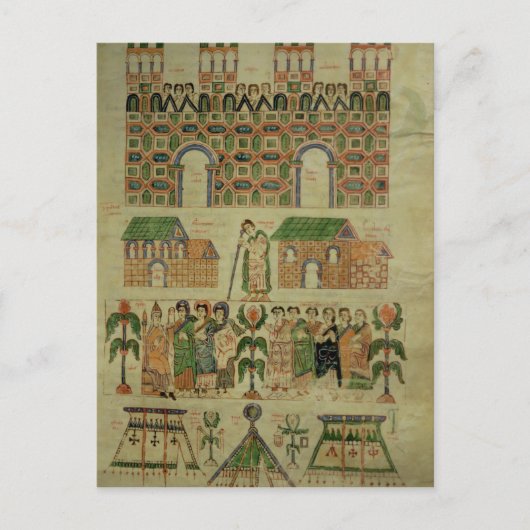 Der Rat von Toledo Postkarte (Vorderseite)