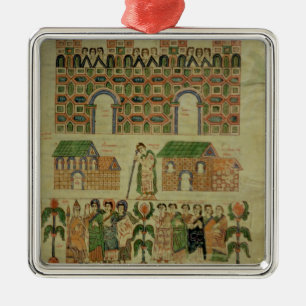 Der Rat von Toledo Silbernes Ornament