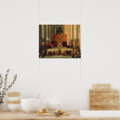 Der Rat von Trent, 4. Dezember 1563 Poster (Küche)