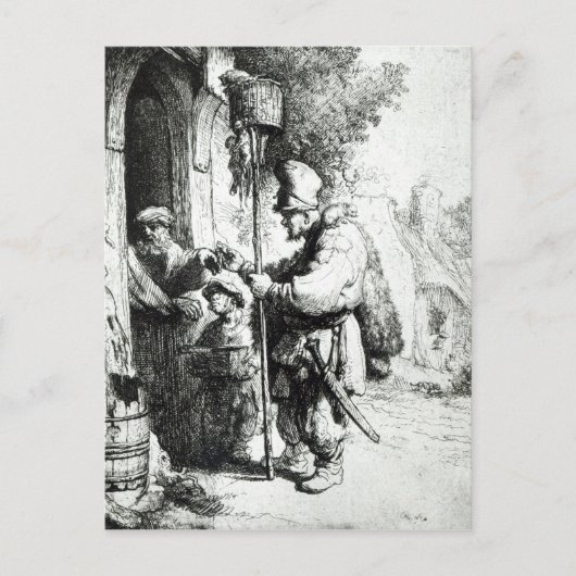 Der Ratcatcher, 1632 Postkarte (Vorderseite)
